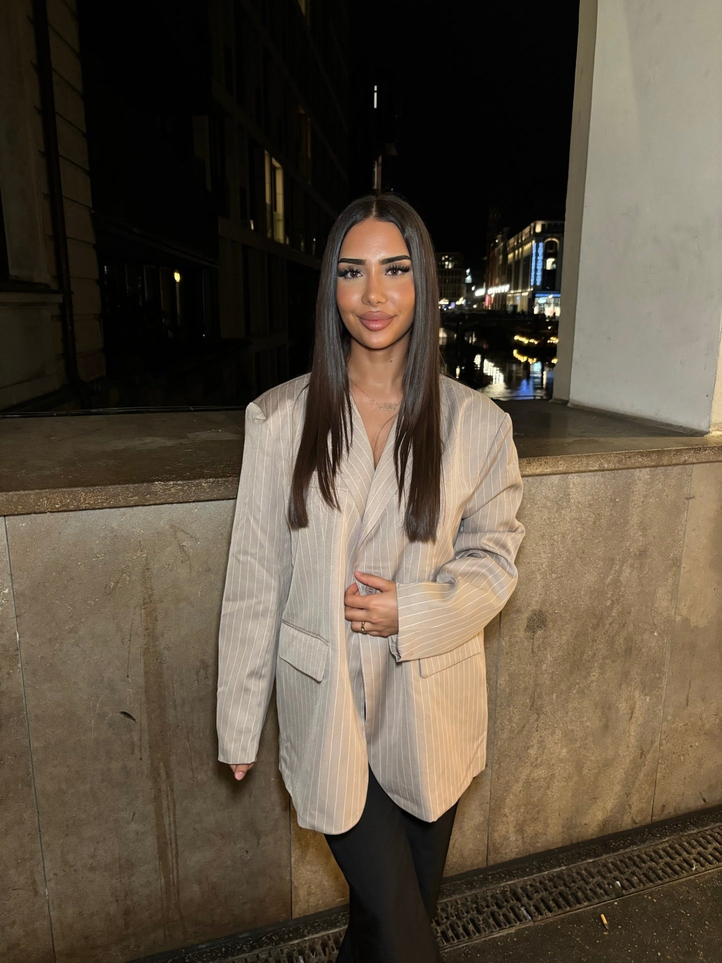 Oversized Blazer Taupe
