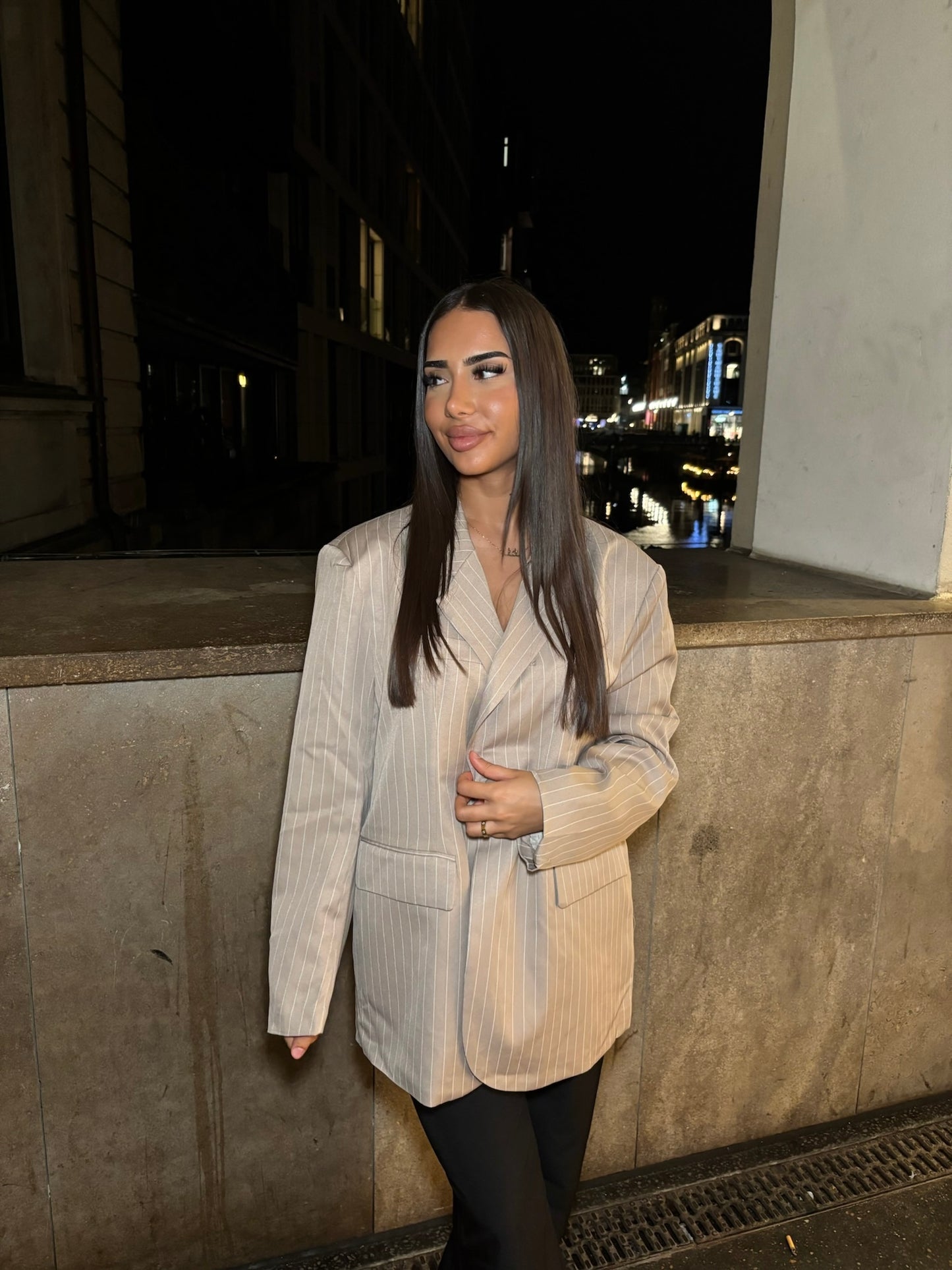 Oversized Blazer Taupe
