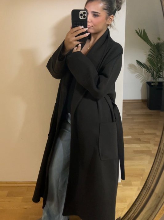 Oversized Mantel Braun